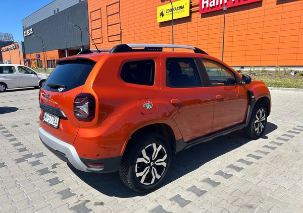 Dacia Duster cena 17220 przebieg: 33200, rok produkcji 2022 z Poznań małe 92